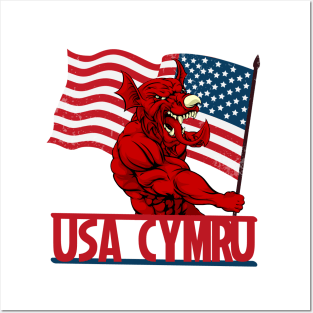 Born in the USA Welsh Roots Posters and Art